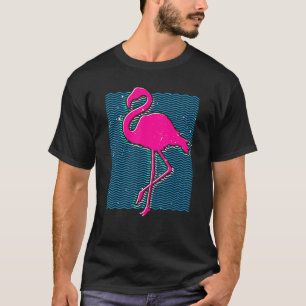 Exotische Zootiere tropischer Vogel Lover Pink F T-Shirt