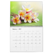 Exotischer Blumenkalender Kalender (Feb 2027)