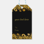 Exotischer Dschungel Geparden Elegant Geschenkanhänger (Vorderseite)