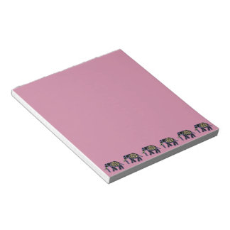 Exotischer Elefant Notizblock