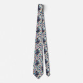 Exotischer Faux-Seide | Luxus-Trendy-Opal-Gentlema Krawatte (Vorderseite)
