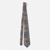 Exotischer Faux-Seide | Luxus-Trendy-Opal-Gentlema Krawatte (Rückseite)