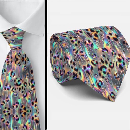 Exotischer Faux-Seide | Luxus-Trendy-Opal-Gentlema Krawatte