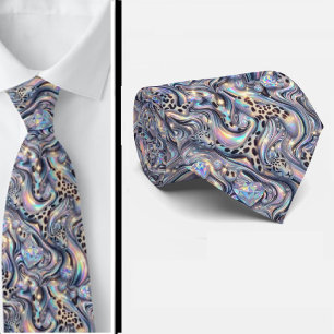 Exotischer Faux-Seide Luxus-Trendy-Opal-Gentlema Krawatte