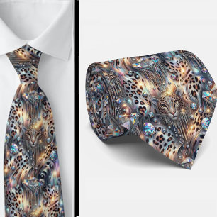 Exotischer Faux-Seide Luxus-Trendy-Opal-Gentlema Krawatte