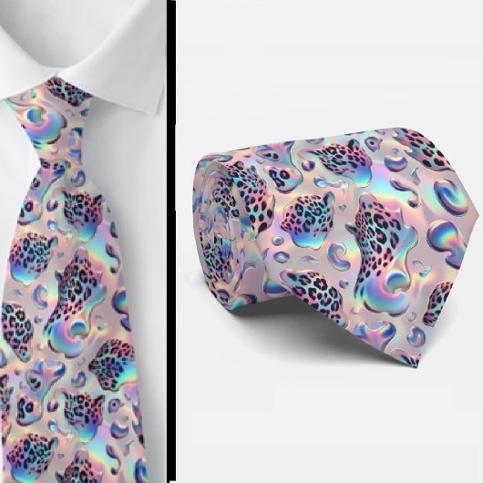 Exotischer Faux-Seide | Luxus-Trendy-Opal-Gentlema Krawatte