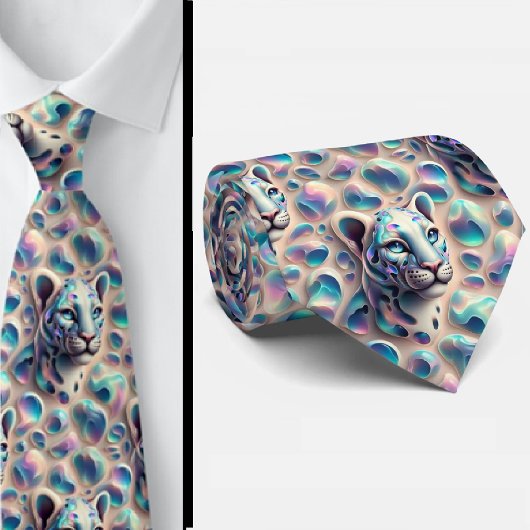 Exotischer Faux-Seide | Luxus-Trendy-Opal-Gentlema Krawatte