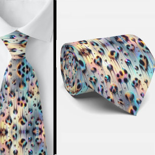 Exotischer Faux-Seide Luxus-Trendy-Opal-Gentlema Krawatte