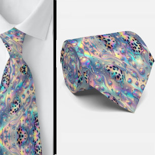 Exotischer Faux-Seide Luxus-Trendy-Opal-Gentlema Krawatte