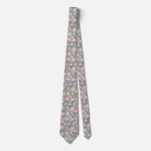 Exotischer Faux-Seide | Luxus-Trendy-Opal-Gentlema Krawatte (Vorderseite)