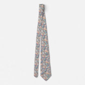 Exotischer Faux-Seide | Luxus-Trendy-Opal-Gentlema Krawatte (Rückseite)