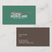 Exotischer Haustier-u. Reptil-Speicher beruflich Visitenkarte (Vorne/Hinten)