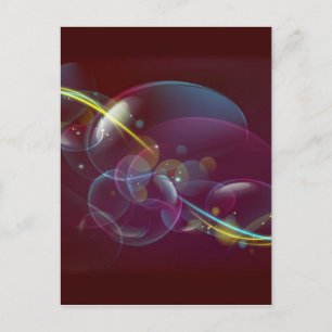 Exotischer Hintergrund Postkarte