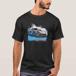 Exotischer Konzept-Sportwagen Supersportwagen Luxu T-Shirt