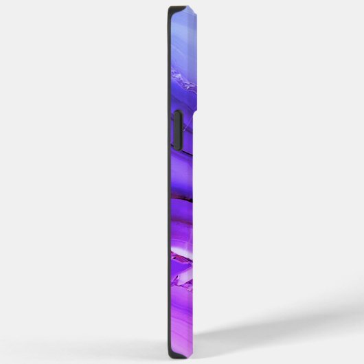 Exotischer Lila Marmor Case-Mate iPhone Hülle (Rückseite / Rechts)