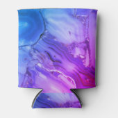 Exotischer Lila Marmor Dosenkühler (Vorderseite)