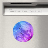 Exotischer Lila Marmor Magnet (In Situ (Geschirrspüler))