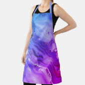 Exotischer Lila Marmor Schürze (InSitu)