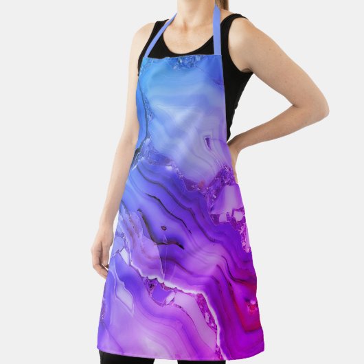 Exotischer Lila Marmor Schürze (InSitu)