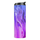 Exotischer Lila Marmor Thermosbecher (Nach links gedreht)