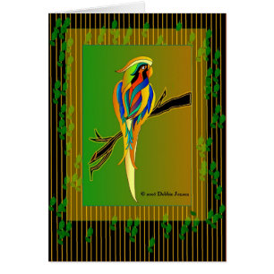 Exotischer Papagei durch Debbie Jensen