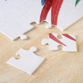 Exotischer Papagei Puzzle (Seite)