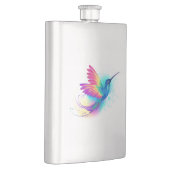 Exotischer Regenbogenkolibri Flachmann (Rechts)