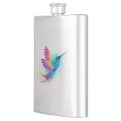 Exotischer Regenbogenkolibri Flachmann (Links)
