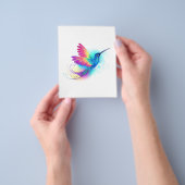 Exotischer Regenbogenkolibri Flyer (Gruppe)