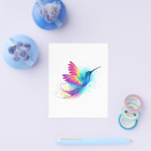 Exotischer Regenbogenkolibri Flyer (Einzeln)