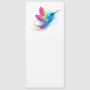 Exotischer Regenbogenkolibri Magnetkarte