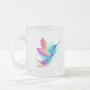 Exotischer Regenbogenkolibri Mattglastasse