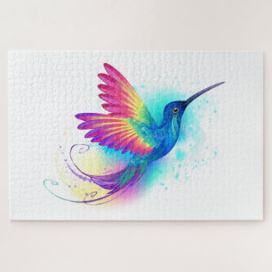 Exotischer Regenbogenkolibri Puzzle