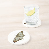 Exotischer Schmetterling aus St. Lucia Sandstein Untersetzer (Seite)