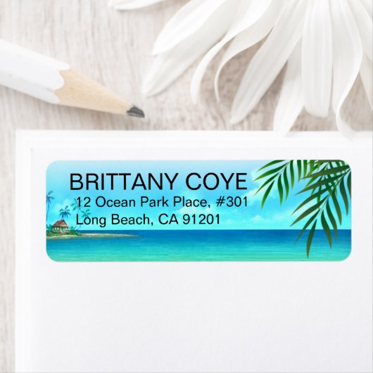 Exotischer Strand (Insitu)