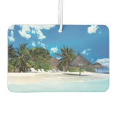 Exotischer Strand Autolufterfrischer (Rückseite)