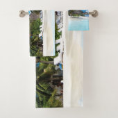 Exotischer Strand Badhandtuch Set (Insitu)