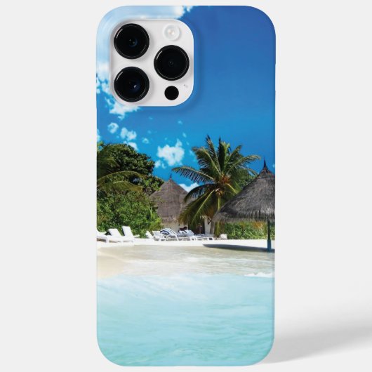 Exotischer Strand Case-Mate iPhone Hülle (Rückseite)