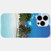 Exotischer Strand Case-Mate iPhone Hülle (Rückseite (Horizontal))