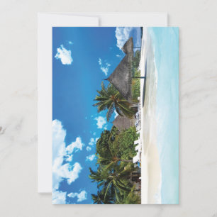 Exotischer Strand Einladung