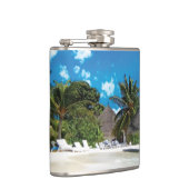 Exotischer Strand Flachmann (Rechts)