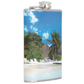 Exotischer Strand Flachmann (Rechts)