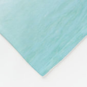 Exotischer Strand Fleecedecke (Ecke)