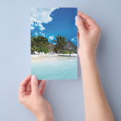 Exotischer Strand Flyer (Handgriff)