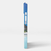 Exotischer Strand iPhone Hülle (Linke Seite)