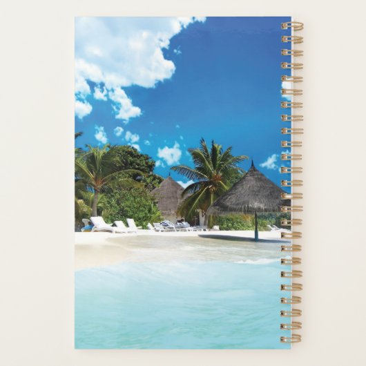 Exotischer Strand Planer (Rückseite)