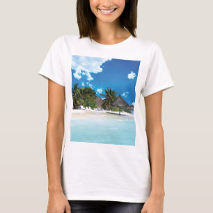 Exotischer Strand T-Shirt