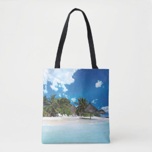 Exotischer Strand Tasche