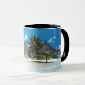 Exotischer Strand Tasse (VorderseiteRechts)