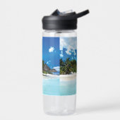 Exotischer Strand Trinkflasche (Links)